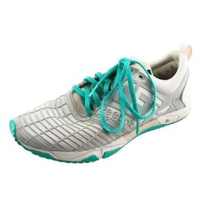 Reebok Crossfit Women‎ Sz 7.5 M Gray Lace Up Crossfit Mesh Shoe